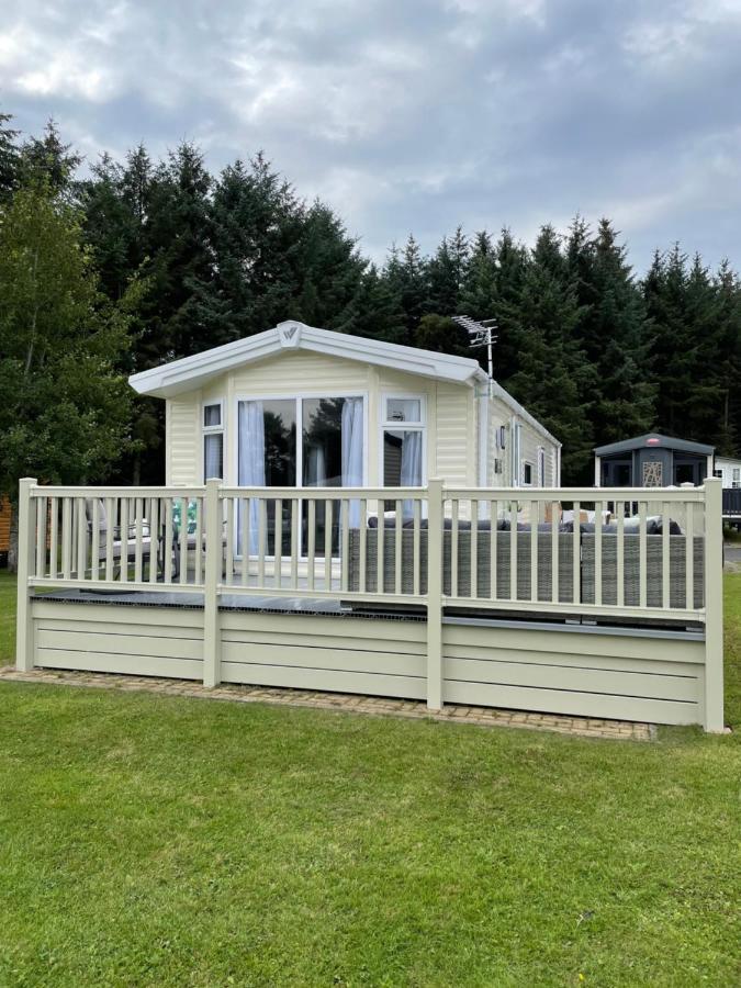 Lazy Bear Lodge Northumberland Swarland Eksteriør billede